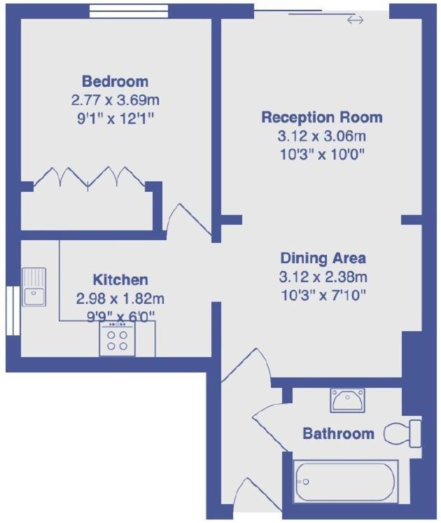 Central Welling Flat Экстерьер фото